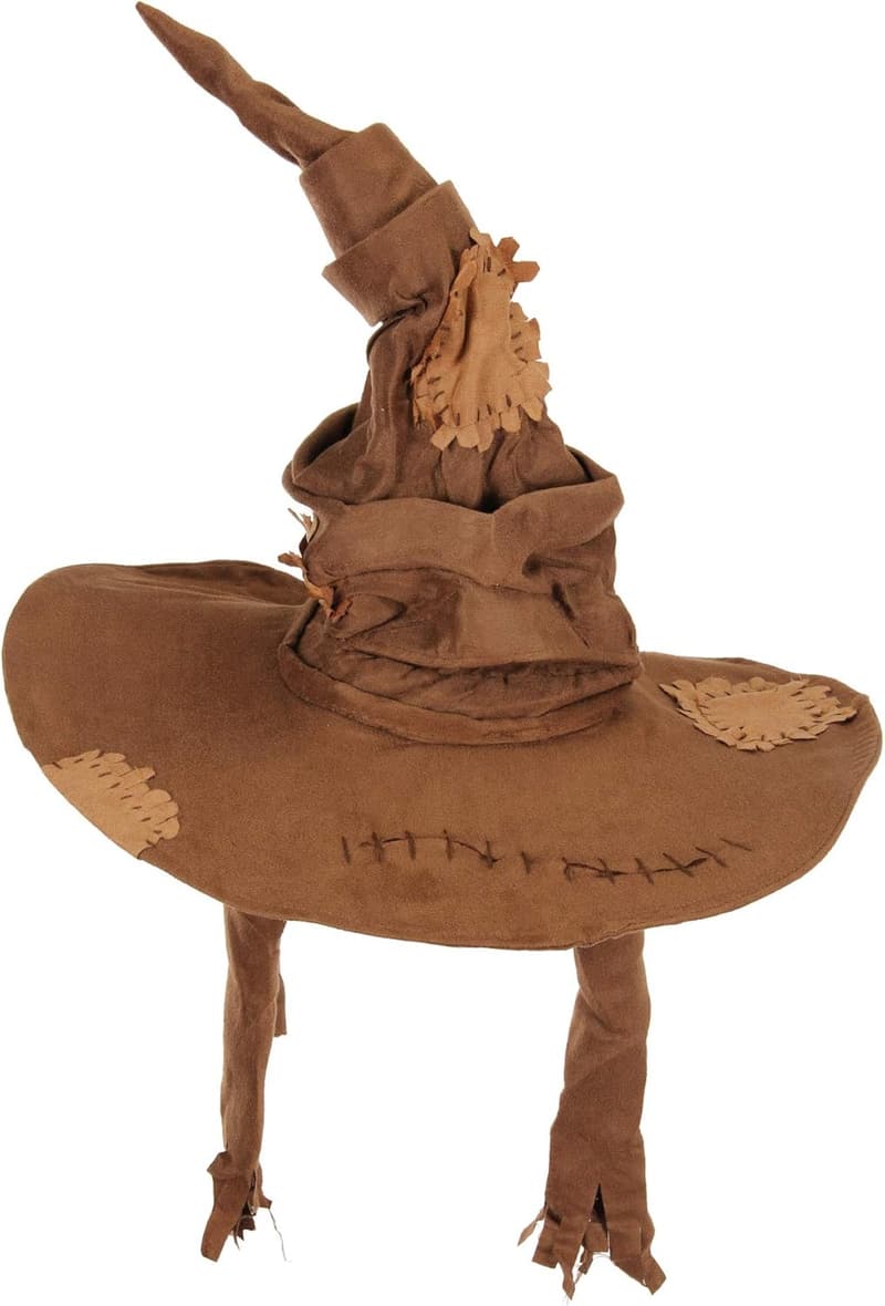 Harry Potter Sorting Hat Costume Accessory - Adjustable Faux Suede