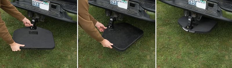 Portable Dog Hitch Step with Lock for Easy Access