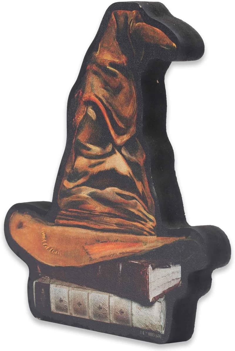 Harry Potter Sorting Hat Shelf Decor - Chunky Wood Block