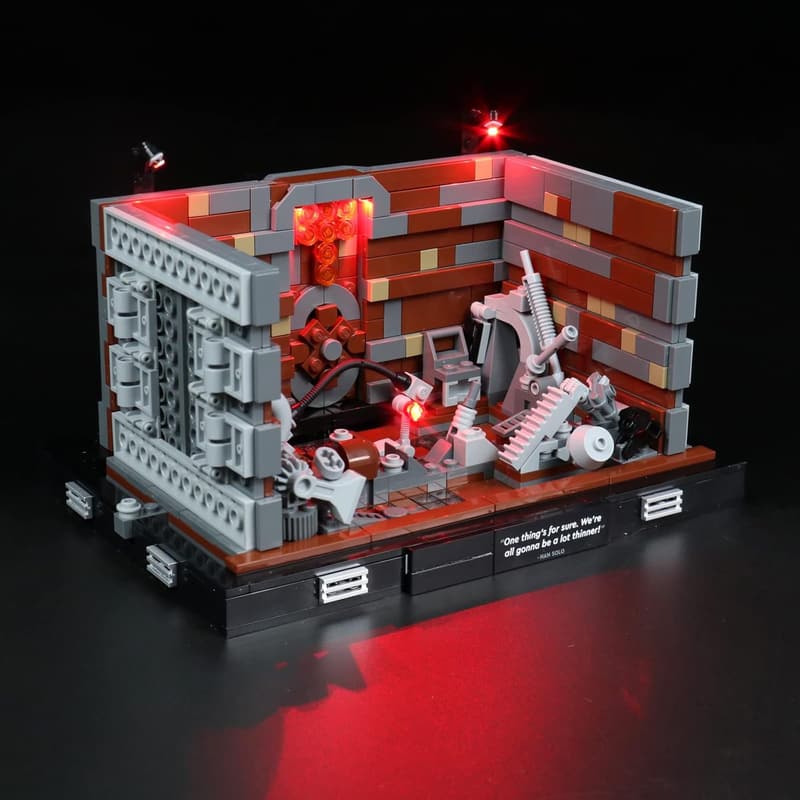 Lego 75339 Death Star Trash Compactor LED Light Kit