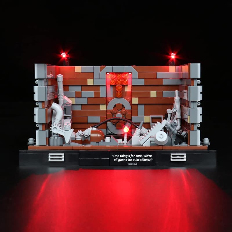 Lego 75339 Death Star Trash Compactor LED Light Kit