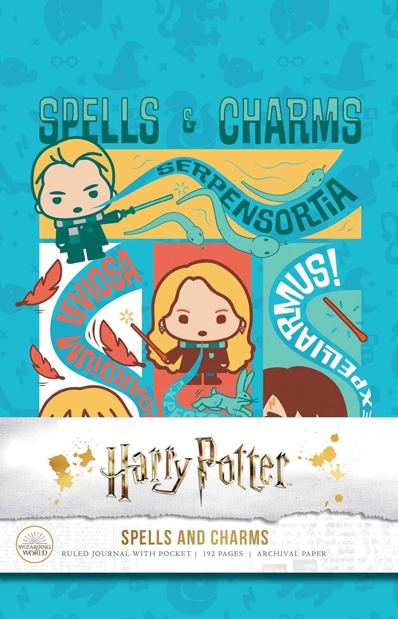 Harry Potter Spells & Charms Hardcover Journal