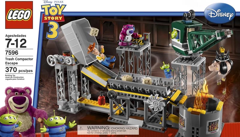 LEGO Toy Story Trash Compactor Escape Set (7596)