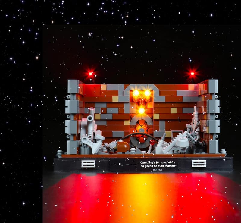 Lego® Death Star Trash Compactor Diorama Light Kit