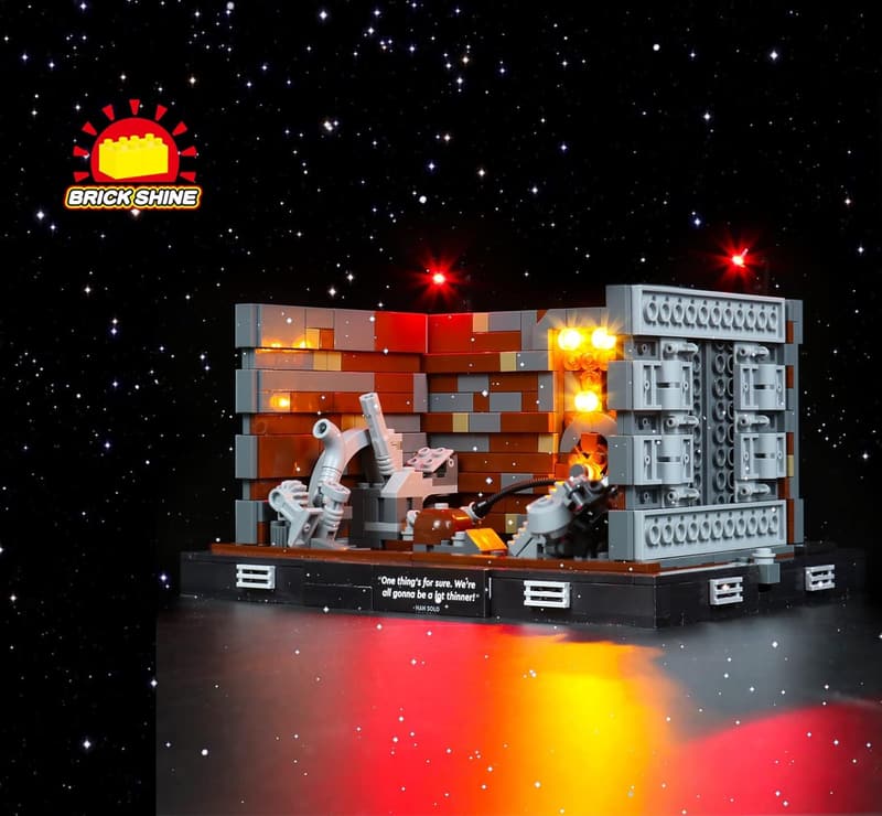 Lego® Death Star Trash Compactor Diorama Light Kit