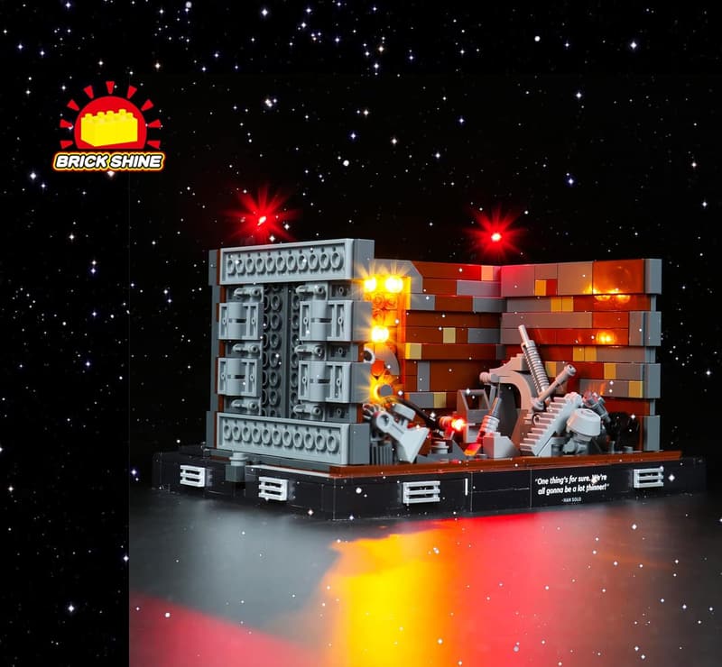 Lego® Death Star Trash Compactor Diorama Light Kit