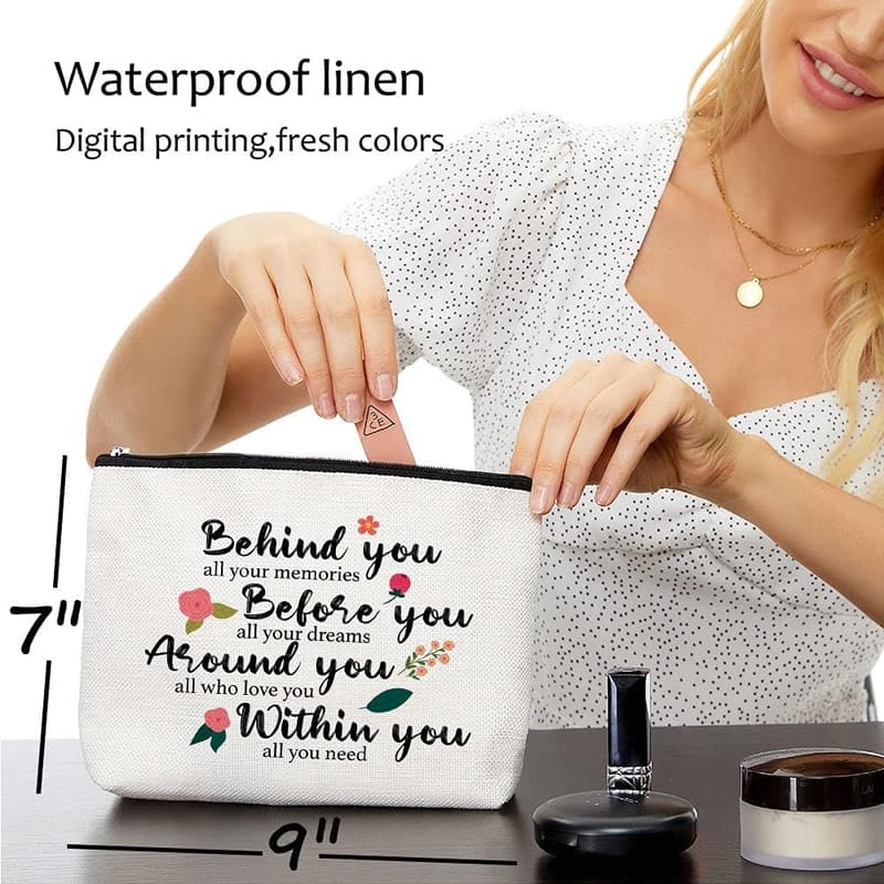 Graduation Gift: Waterproof Travel Makeup Bag for Her
