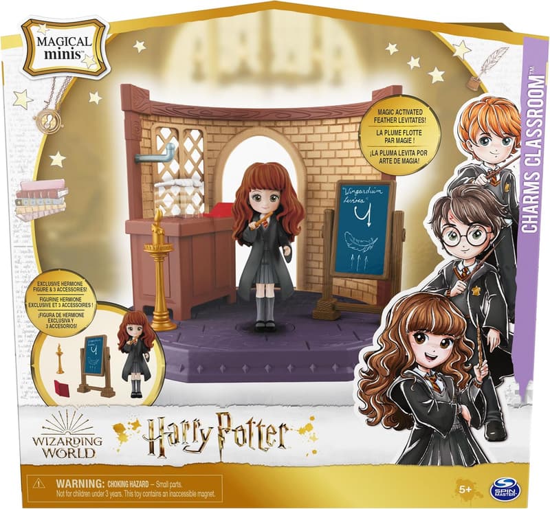 Harry Potter Magical Minis Classroom Playset with Hermione Figure