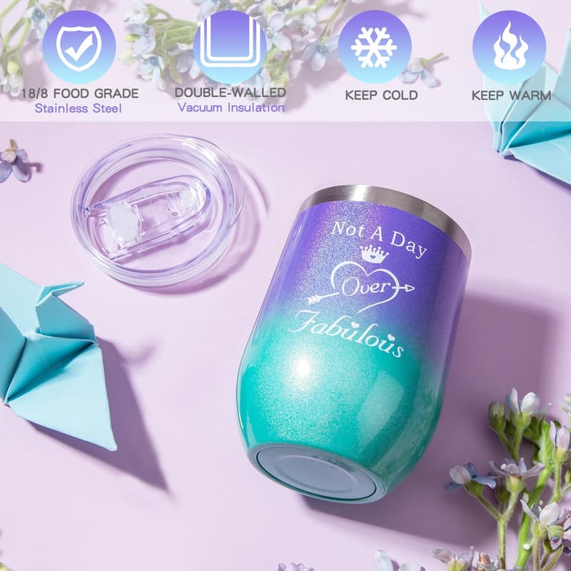 Lavender Self-Care Gift Set for Women - Unique Birthday Basket