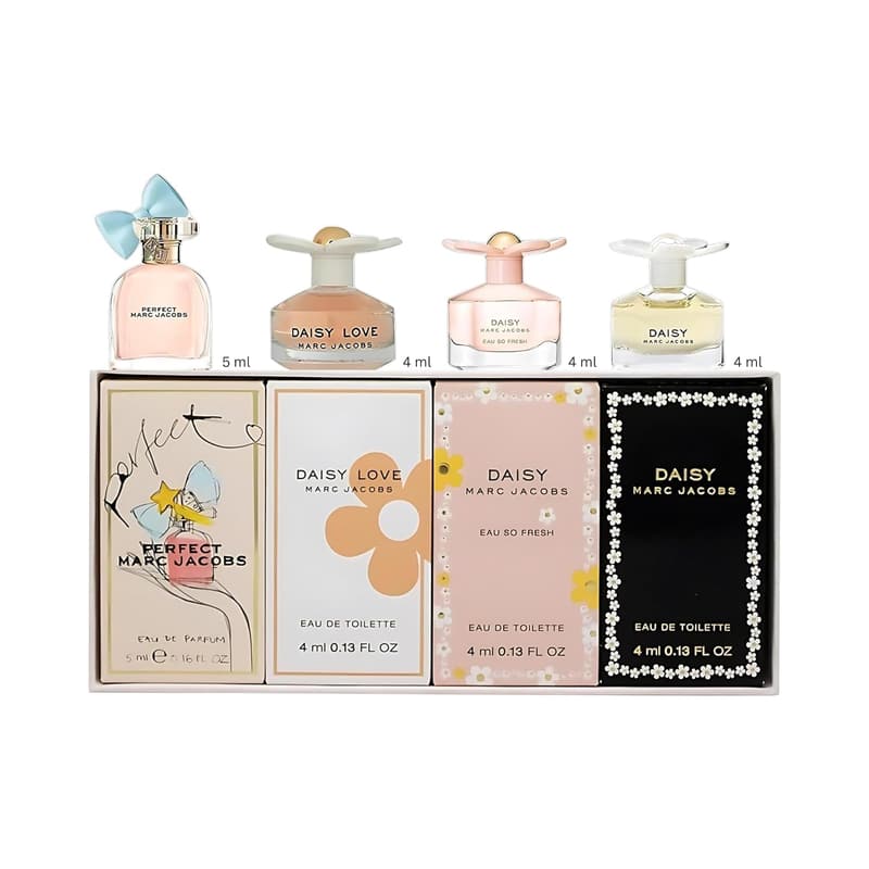 Women's Perfume Gift Set – 4-Piece Mini Variety