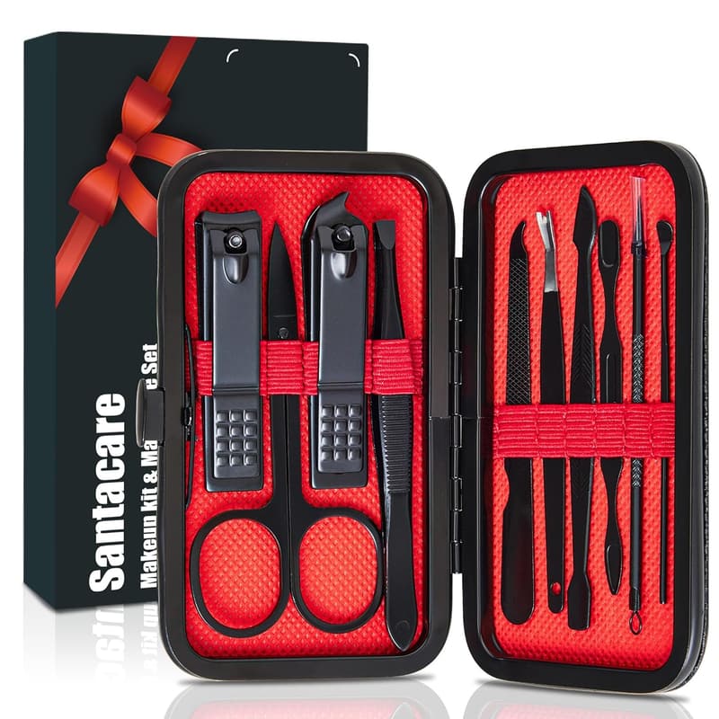 10-in-1 Travel Nail Grooming Set for Men and Women