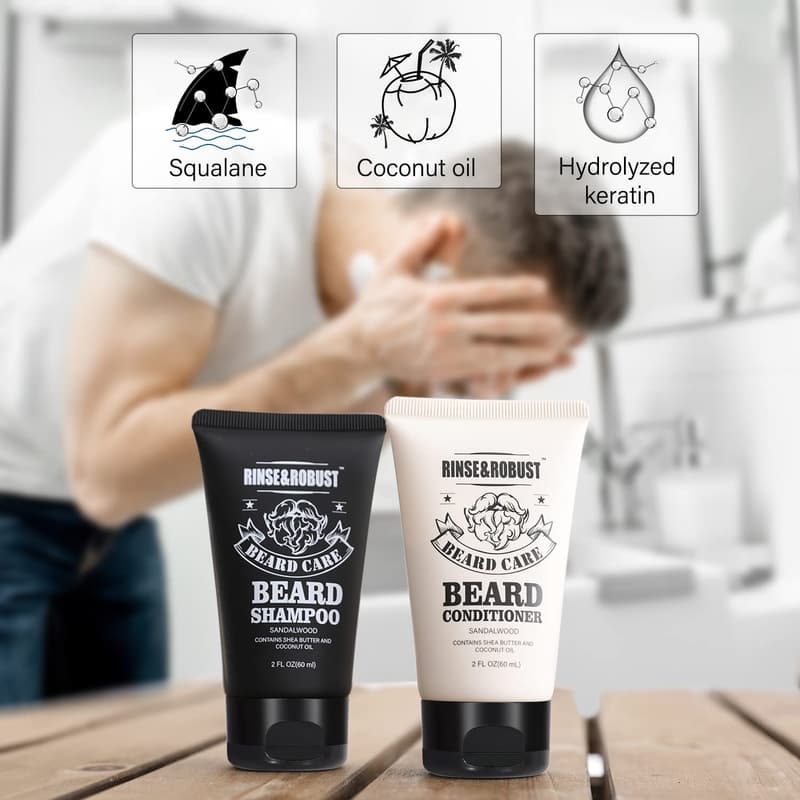 Father's Day Beard Grooming Travel Kit for Men