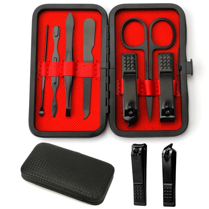 Graduation Gift: Men's Travel Manicure Kit & Nail Clipper Set