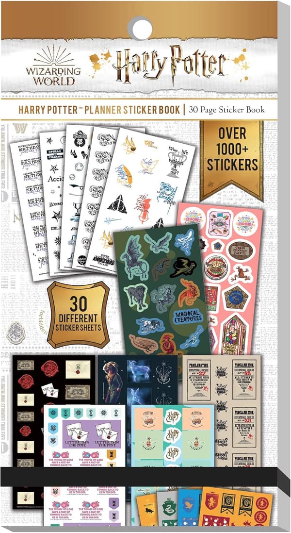 Harry Potter Planner Sticker Book - 1,000+ Stickers for Projects