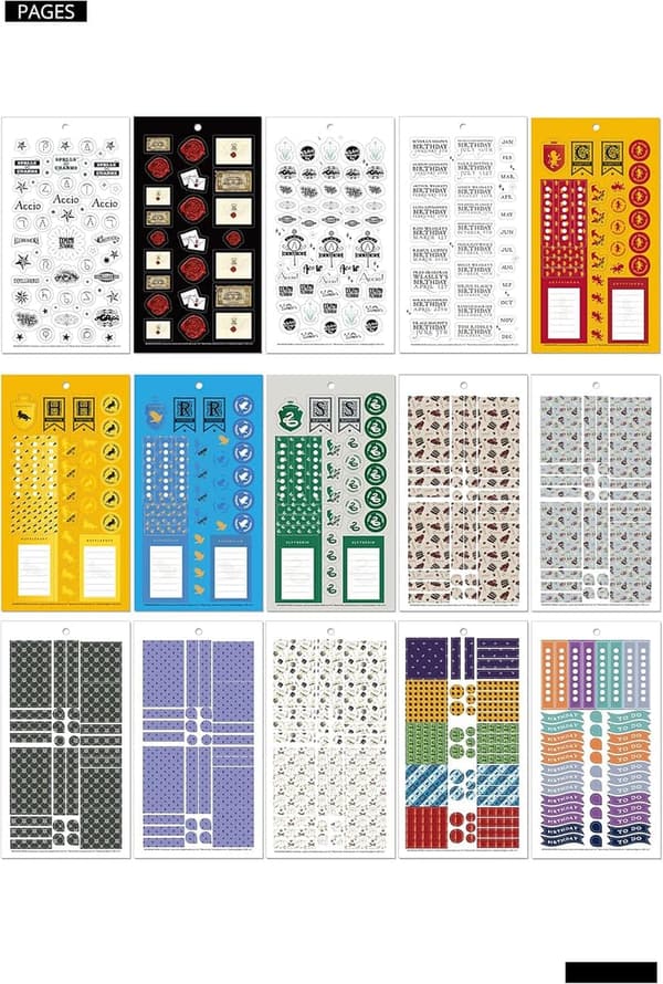 Harry Potter Planner Sticker Book - 1,000+ Stickers for Projects