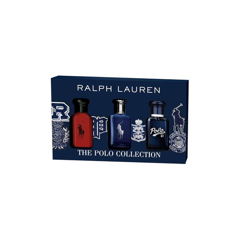 Polo Men's Cologne Gift Set - Travel Size Eau de Toilette, 3-Piece