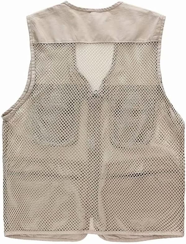 Breathable Fishing Vest with Multi-Pockets for Adults and Youth