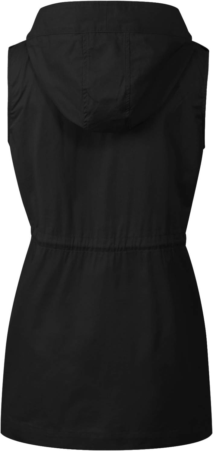 Lightweight Sleeveless Safari Utility Vest for Women
