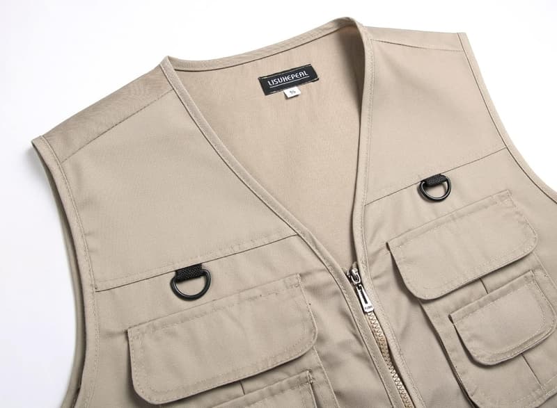 Men's Fishing Vest - Summer Outdoor Travel with Multi Pockets