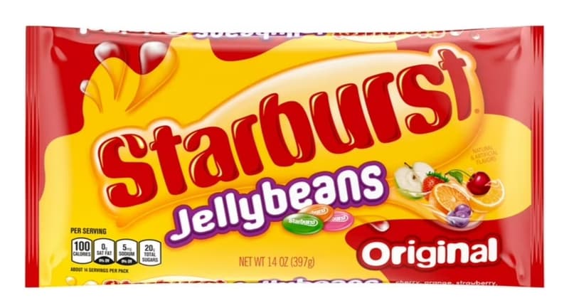 Starburst Jelly Beans - 2-Pack Fruit Flavors for Snacking