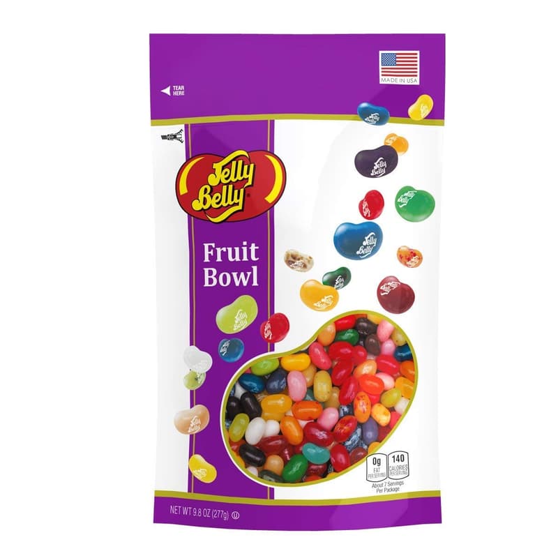 Assorted Fruit Flavor Jelly Beans, 9.8 oz