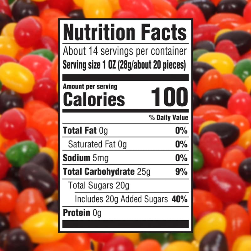 Jelly Beans Candy Pack - Smiling Sweets for Kids