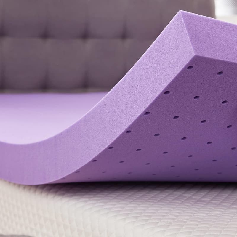 Gel Memory Foam Mattress Topper - Twin Size, CertiPUR-US Certified