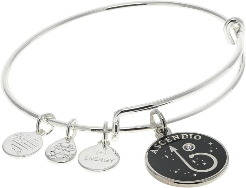 Harry Potter Ascendio Expandable Bangle Bracelet, Silver