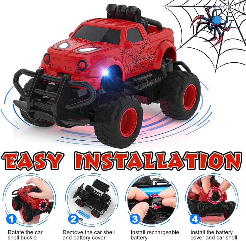 Remote Control Car for Kids | 1:43 Scale Mini RC Truck