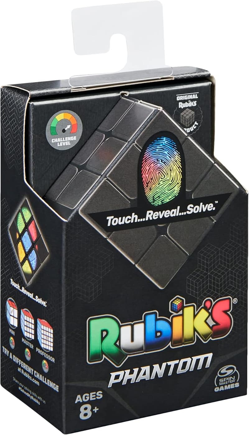 Rubik's Phantom Touch Reveal Color Cube Puzzle for Ages 8+