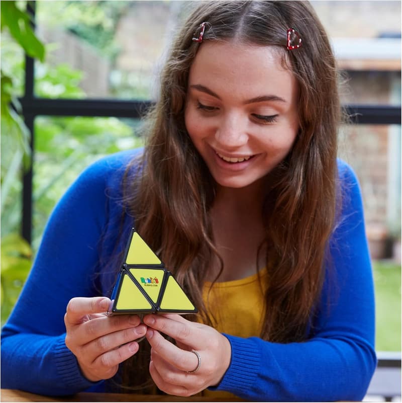 Rubik's Pyramid Pocket Color-Matching Puzzle