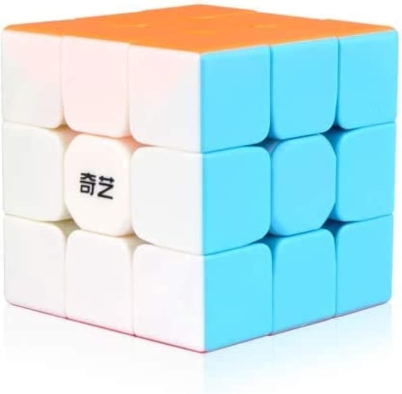 Speed Cube 3x3x3 - Stickerless Puzzle Toy for Kids