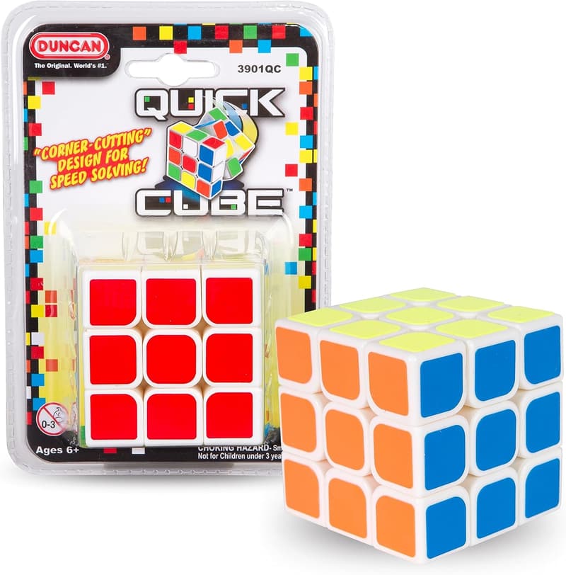 Quick Cube 3x3 Brain Game Toy by Duncan Toys
