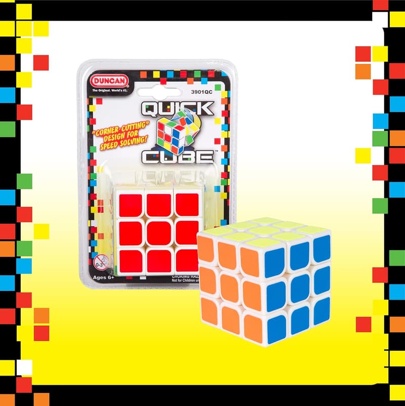 Quick Cube 3x3 Brain Game Toy by Duncan Toys