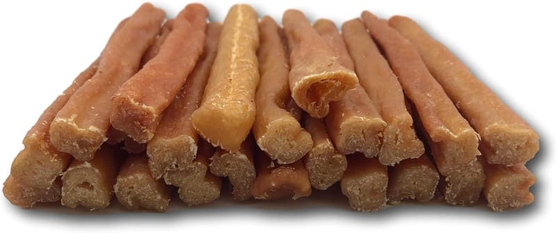 Soft Turkey Tendon Chews for Dogs - Large 1LB Made in USA
