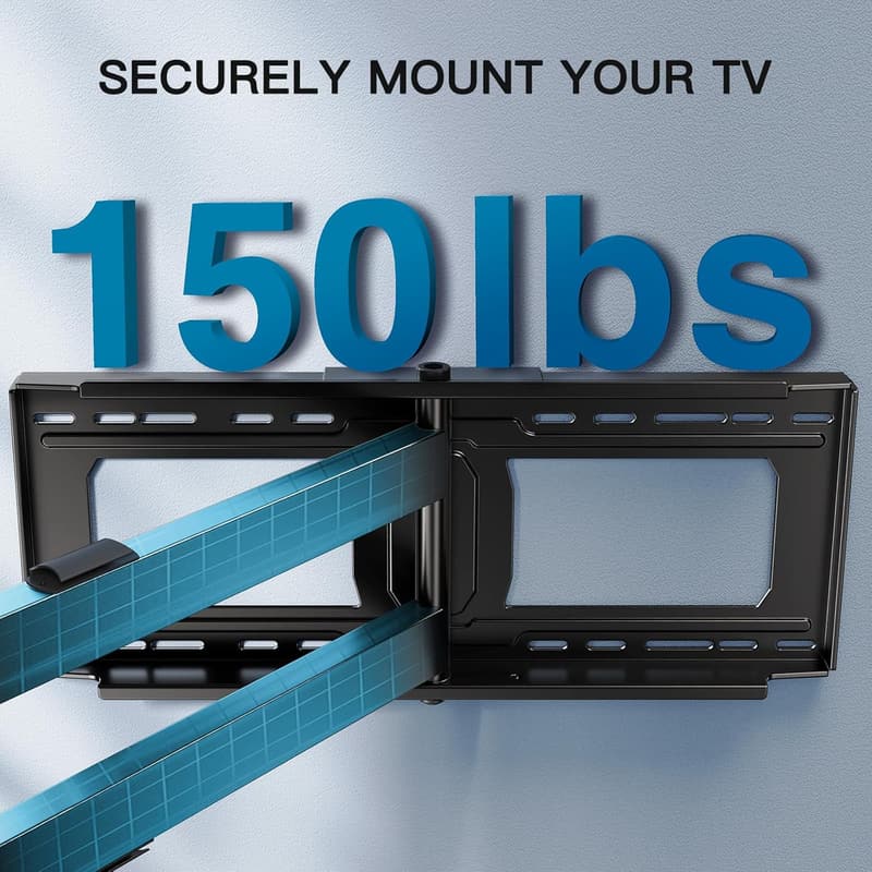 Full Motion TV Wall Mount for 42-90