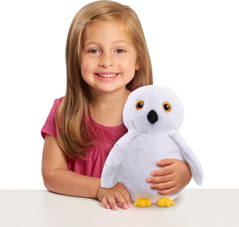 Harry Potter Hedwig Plush Toy - 7-inch Stuffed Owl for Kids