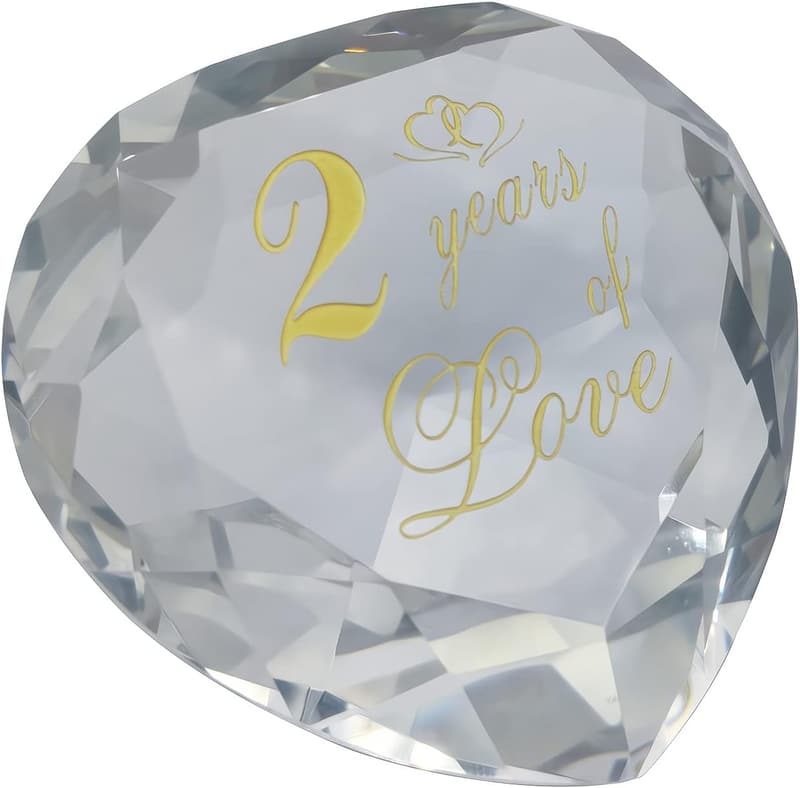 2nd Anniversary Crystal Gifts for Couples