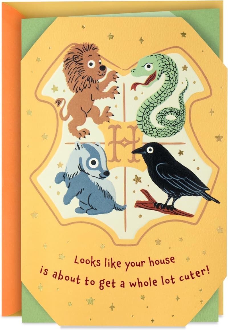 Harry Potter Baby Card - Love, Magic & Mischief for New Parents