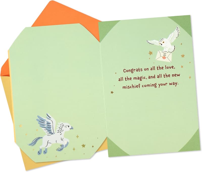 Harry Potter Baby Card - Love, Magic & Mischief for New Parents