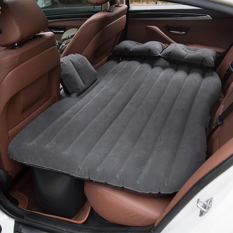 Portable Inflatable Car Air Mattress for Travel & Camping