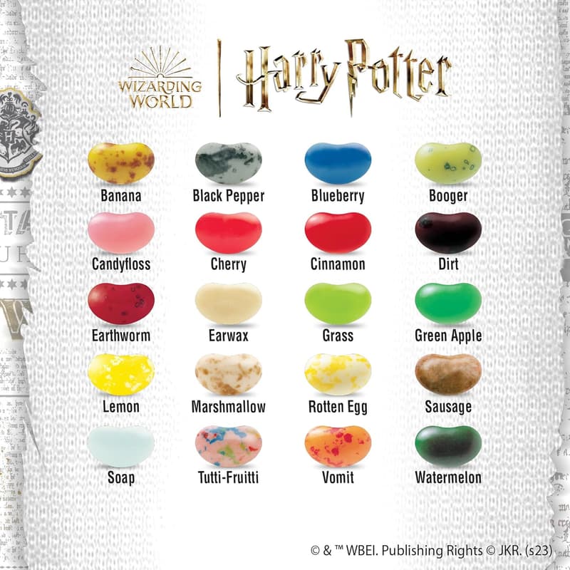Harry Potter Bertie Bott's Every Flavor Beans - Pack of 2