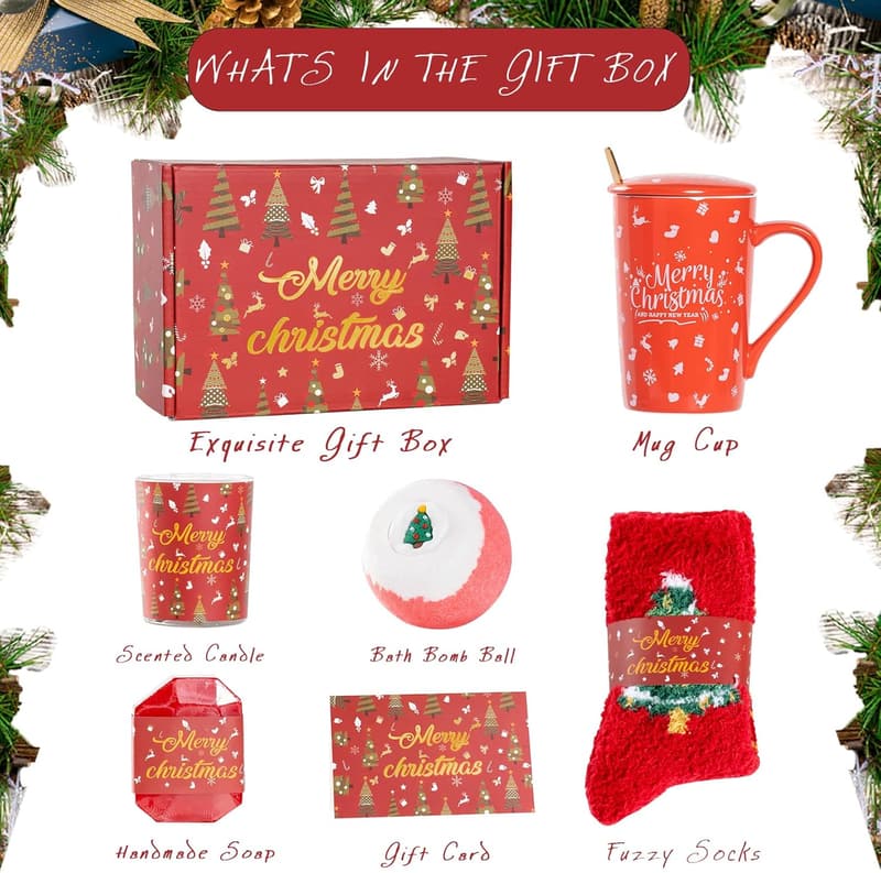 Unique Christmas Gift Basket for Women
