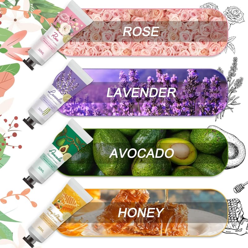 Valentine's Day Gift Set: Unique Candles & Hand Cream for Women