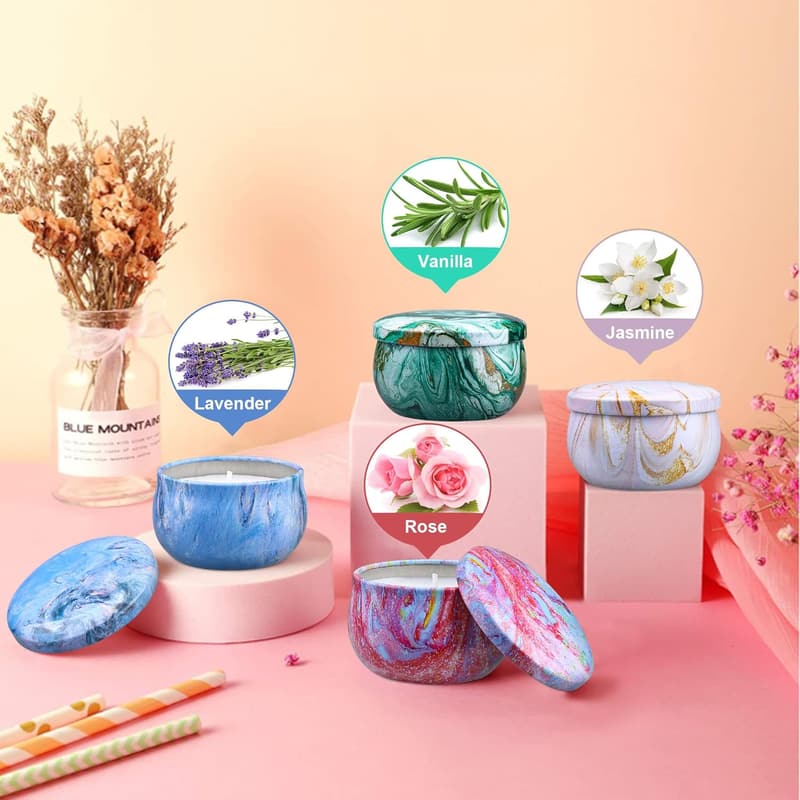 Valentine's Day Gift Set: Unique Candles & Hand Cream for Women