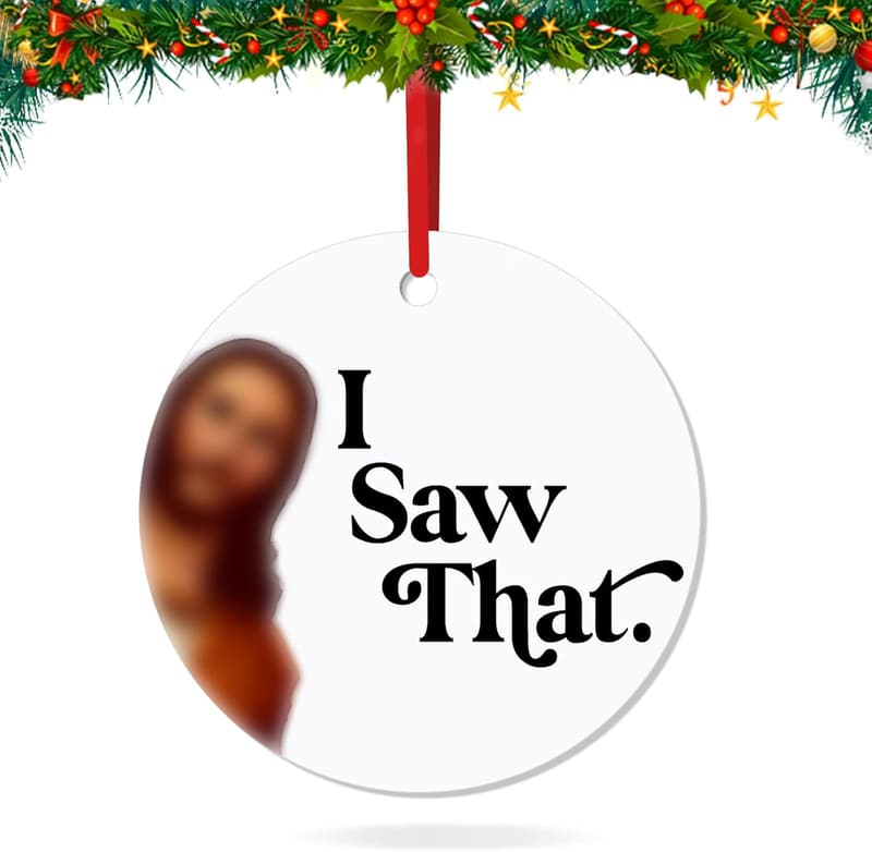Funny 2024 Christmas Ornament for Adults and Coworkers