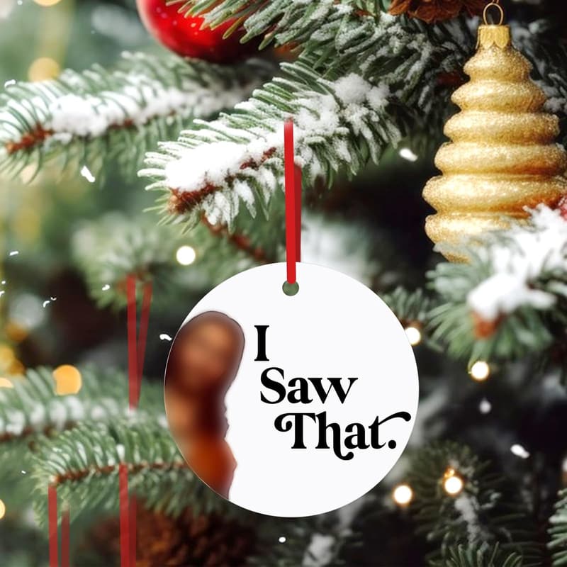 Funny 2024 Christmas Ornament for Adults and Coworkers