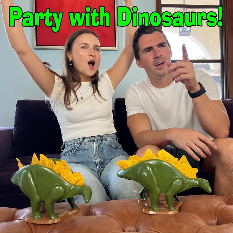 Dinosaur Nachosaurus Snack & Dip Set