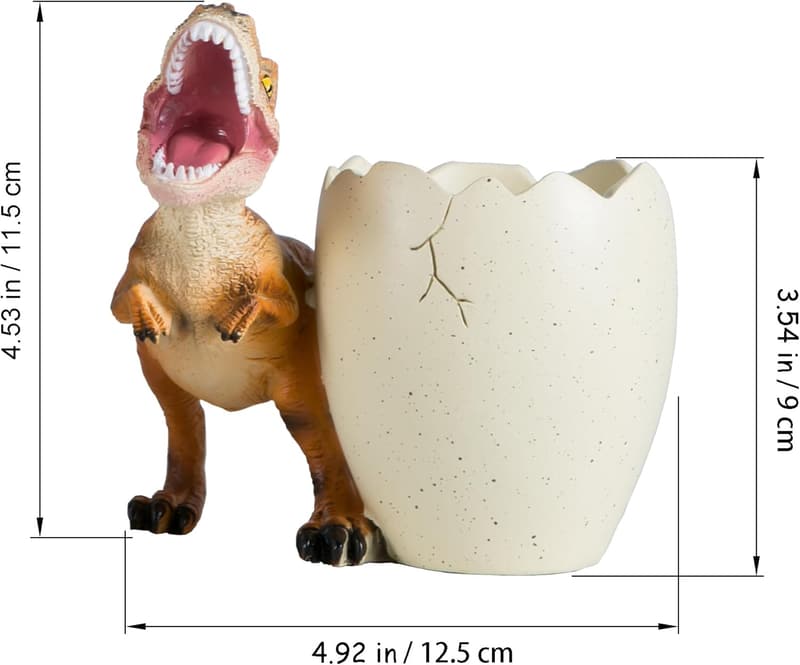 Dinosaur Desk Pen & Pencil Holder - Fun Jurassic Park Accessories