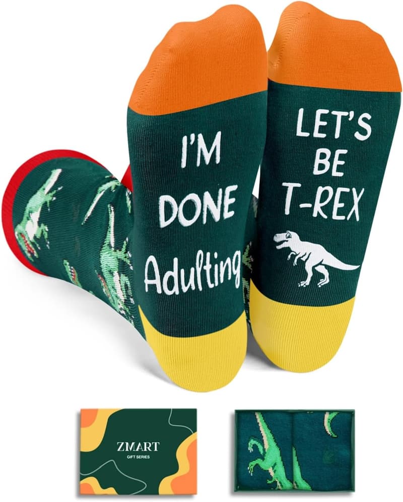 Funny Animal Socks for Adults - Unique Gift for Women & Men